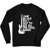 J'ai Peut-Être Vieilli Mais J'ai Vu Tous Les Groupes Cool T-Shirt à Manches Longues — T-shirts pour hommes