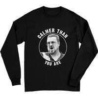 T-shirt à manches longues Calmer Than You Are de The Big Lebowski — T-shirts pour hommes