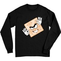 T-shirt à manches longues Salty Cracker pour unisexe — T-shirts pour hommes