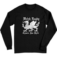 Vintage Welsh Rugby Long Sleeve T-Shirt for Unisex