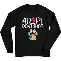 Adoptez, ne magasinez pas : T-shirt à manches longues pour l'adoption d'animaux — T-shirts pour hommes