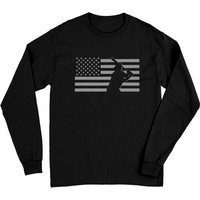American Baseball Manches Longues - T-shirt de Baseball Unisexe — T-shirts pour hommes