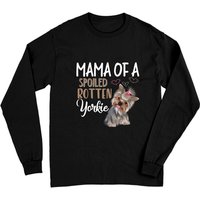 Yorkie Dog Long Sleeves for Yorkie Moms and Dog Lovers — Mens T Shirts
