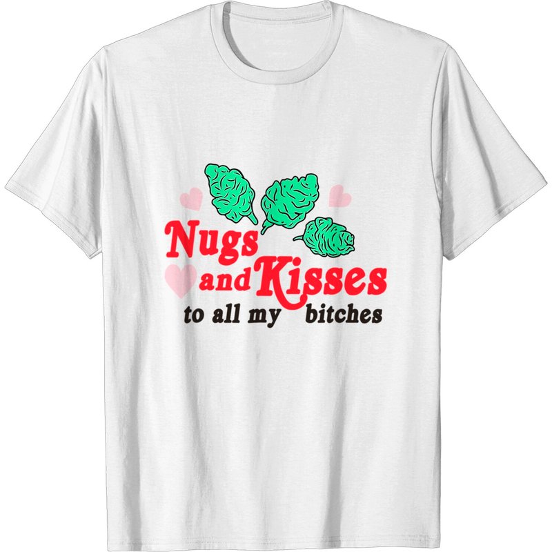 T-shirt Nugs And Kisses pour hommes en royal