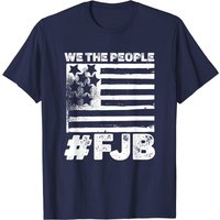 White Grunge FJB Pro America T-Shirt for Men — Mens T Shirts