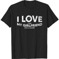T-Shirt I Love It When My Girlfriend Lets Me Play Videogames pour Hommes