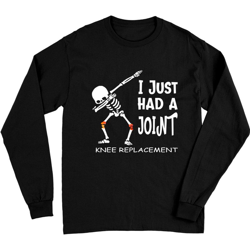 T-shirt à manches longues pour la récupération après une chirurgie du genou — T-shirts pour hommes