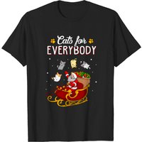 T-shirt pour hommes Cats For Everybody Noël Amateur de Chats — T-shirts pour hommes
