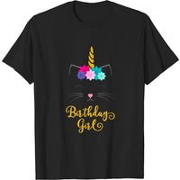 T-shirt Cat Caticorn pour hommes - T-shirt Fille d'anniversaire — T-shirts pour hommes