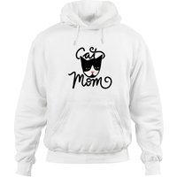 Hoodie Cat Mom pour Unisexe en Noir — Sweats à capuche pour hommes