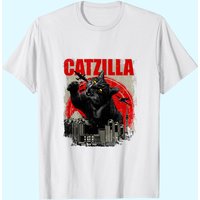 Catzilla Cat Lover Kitten T-Shirt for Men