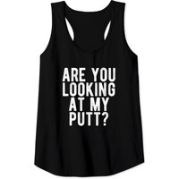 T-shirt sans manches Are You Looking At My Putt? pour hommes