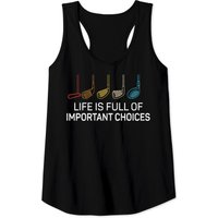 La vie est pleine de choix importants - Débardeur de golf pour hommes — T-shirts pour hommes
