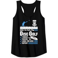 Débardeur Drôle Comment Jouer au Disc Golf pour Hommes