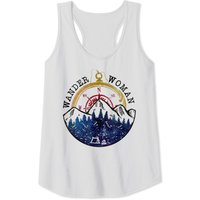 Débardeur V Homme Wander Woman Camping Randonnée - Gris Foncé