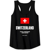 Euro 2021 Men's Tank Top Switzerland Football Team Double Sided — Mens T Shirts