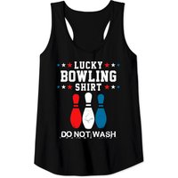 Lucky Bowling Gift Tank Top for Men — Mens T Shirts