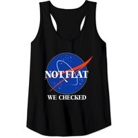 Débardeur drôle Not Flat We Checked pour hommes