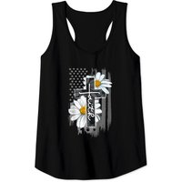 Débardeur chrétien Faith American Flag Daisy pour hommes