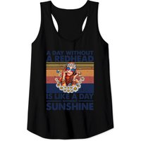 Débardeur A Day Without Redhead pour hommes en noir — T-shirts pour hommes