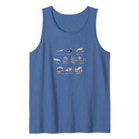 Débardeur pour hommes avec mouches et leurres de pêche à la mouche — T-shirts pour hommes