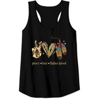 Peace Love Native Blood Native American Tank Top for Men