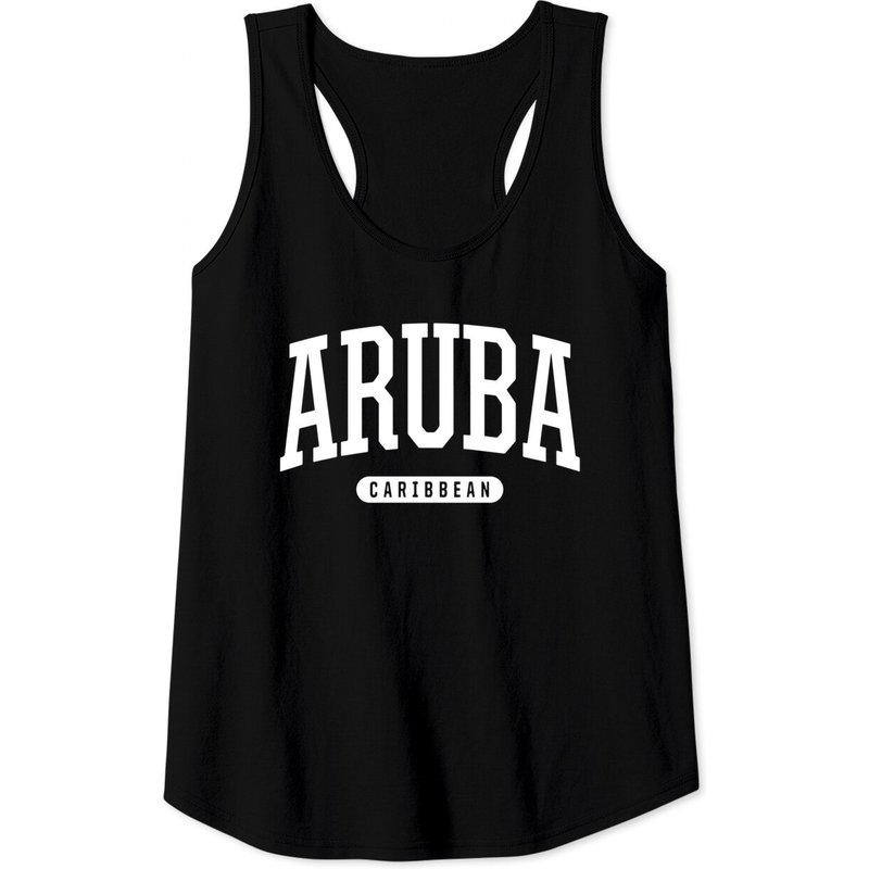 Débardeur Souvenir Aruba des Caraïbes pour Hommes — T-shirts pour hommes