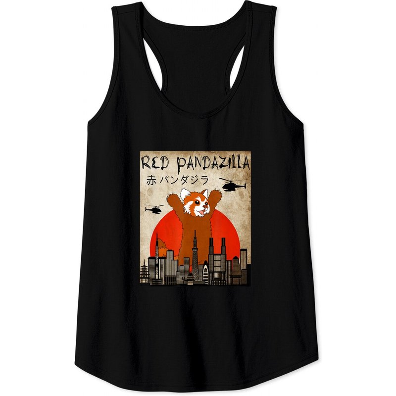 Débardeur Red Panda Red Pandazilla pour hommes