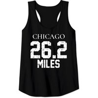 Débardeur de course Chicago 26.2 pour hommes en noir