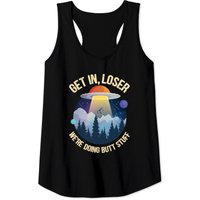 Get In Loser We're Doing Butt Stuff Alien Abduction Débardeur pour Hommes — T-shirts pour hommes