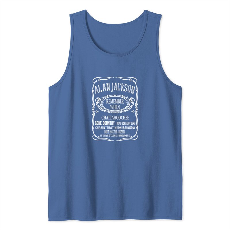 Débardeur Remembers When Alan Arts Jacksons Est.1958 Outlaws