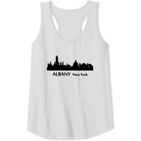 Débardeur Albany New York Skyline pour hommes — T-shirts pour hommes