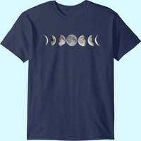 T-shirt Pleine Lune Astronomie Lunar Cycle pour Hommes