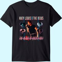 T-shirt pour hommes Huey Lewis And The News — T-shirts pour hommes