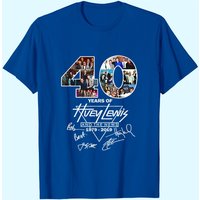 Vinatee Huey Lewis And The News 40th Anniversary T-shirt