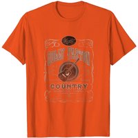 Dolly Parton Whiskey Label Men's Black T-Shirt