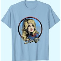 T-shirt Western pour hommes Dolly Parton en noir — T-shirts pour hommes