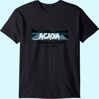 T-shirt Explorateur de la Terre du Parc National d'Acadia, Maine, USA — T-shirts pour hommes