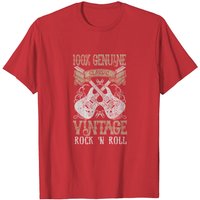 T-shirt Classique Vintage Rock 'n Roll Guitares pour Hommes — T-shirts pour hommes