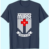 Murse Male Nurse Hero Shield T-Shirt for Men