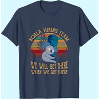 T-Shirt Vintage Koala Hiking Team pour Hommes — T-shirts pour hommes