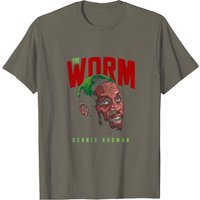 T-shirt pour hommes The Worm Denis Rodman en noir — T-shirts pour hommes