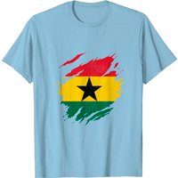 Ghanaian Flag Pride Roots Men's T-Shirt