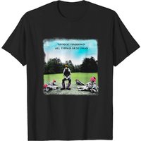 George Harrison T Shirt for Men in Black