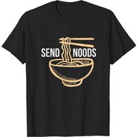 T-shirt Send Noods Ramen Noodles pour hommes