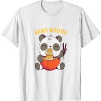T-shirt Panda Ramen Noodle Send Noods pour hommes — T-shirts pour hommes