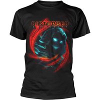 T-shirt Disturbed DNA Swirl pour hommes en noir
