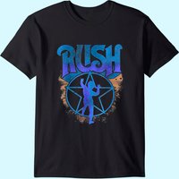 T-shirt Graphic Rush Tee Groupe de Musique Love Starman pour Hommes — T-shirts pour hommes
