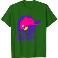 Limp Bizkit Cap T-Shirts for Men in Black — Mens T Shirts