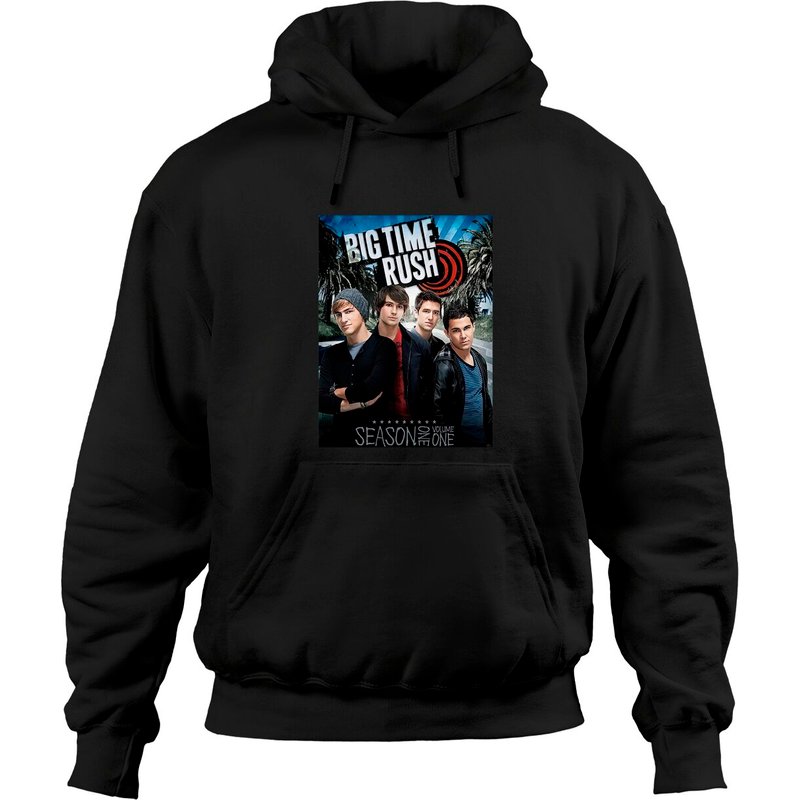Big Time Rush Unisex Soft Fabric Hoodie for Music Fans — Mens Hoodies